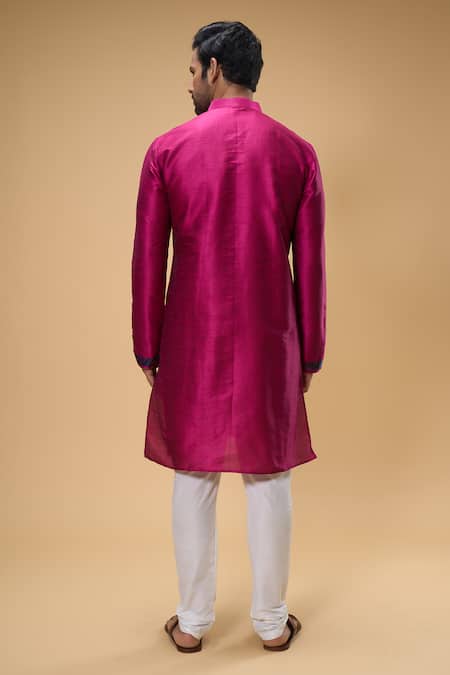 Arihant Rai Sinha Zari Thread Work Kurta & Churidar Set