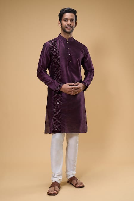 Arihant Rai Sinha Placement Embroidered Kurta 