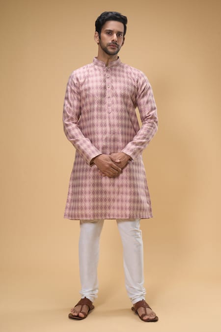 Arihant Rai Sinha Floral Work Kurta 