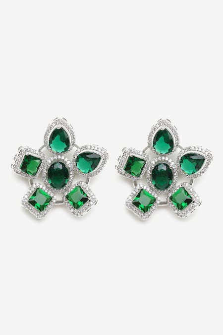 Khushi Jewels Embellished Stud Earrings 