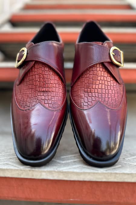 Fellmonger Solid Strapped Monks 