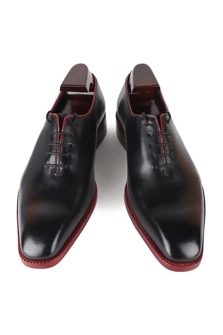 Fellmonger Leather Plain Derby Shoes 