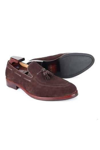 Buy Fellmonger Brown Tassel Leather Loafers Buy_Fellmonger_Brown Tassel Leather Loafers