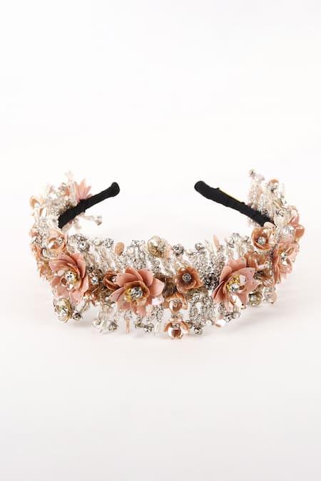 Born Flash Rose Sequin Embellished Hairband 