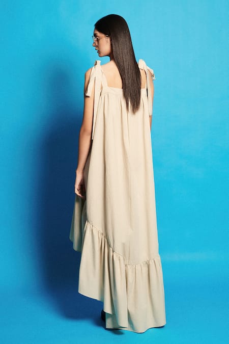 Cin Cin Embroidered High-Low Dress 