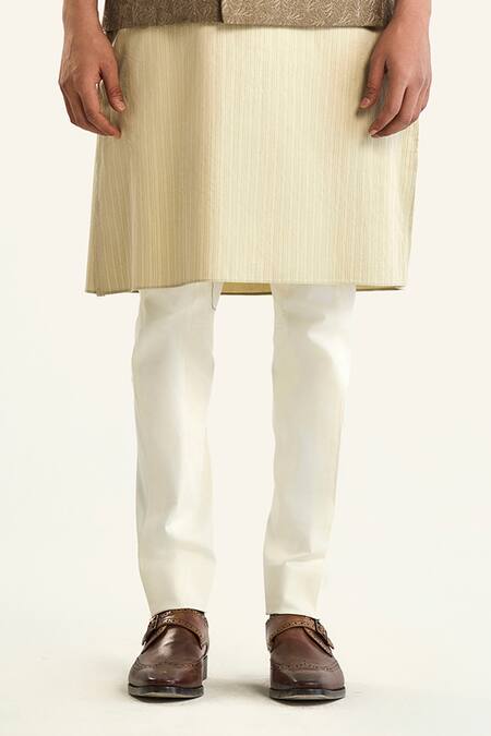 Buy Raghavendra Rathore Jodhpur Beige Cotton Embroidery Floral Motif Bundi Online at Aza Fashions Buy_Raghavendra Rathore Jodhpur_Beige Cotton Embroidery Floral Motif Bundi _Online_at_Aza_Fashions