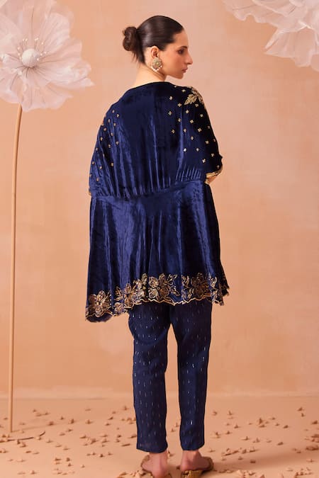 Parul Gandhi Hand Embroidered Kurta & Pant Set 