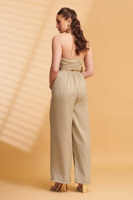 Torqadorn Sequin Embroidered Floral Top 