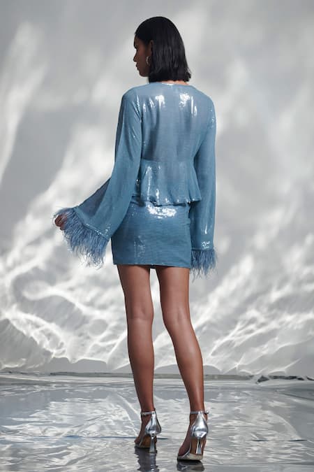 Torqadorn Belle Sequin Embellished Top 