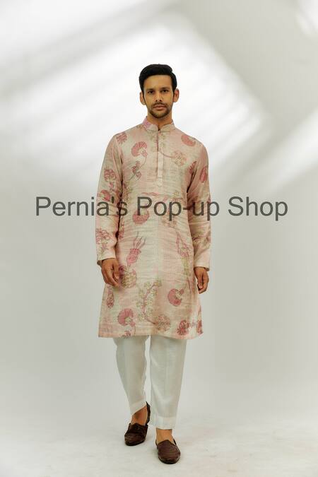 Buy Nadima Saqib Pink , Chanderi Zari, Embroidery Pastel Hand Bundi Set Online at Aza Fashions Buy_Nadima Saqib_Pink , Chanderi Zari, Embroidery Pastel Hand Bundi Set _Online_at_Aza_Fashions