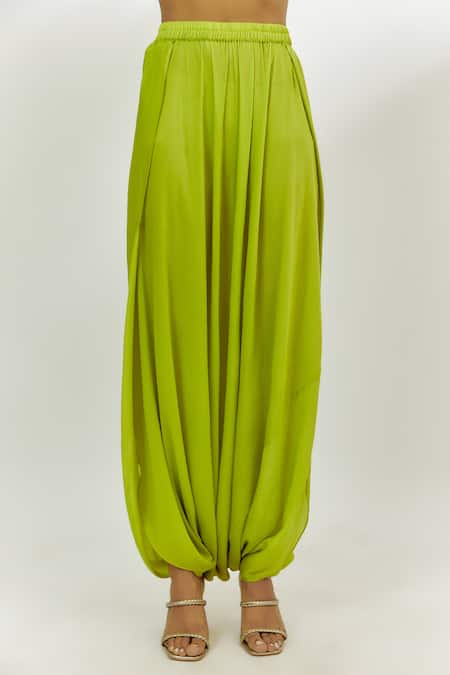 Buy Nadima Saqib Green Satin, Net, Cotton, Organza Gota Patti, Mirrors, Short Kurta Set Online at Aza Fashions Buy_Nadima Saqib_Green Satin, Net, Cotton, Organza Gota Patti, Mirrors, Short Kurta Set _Online_at_Aza_Fashions