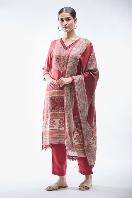 Samyukta Singhania Mughal Print Kurta Set 