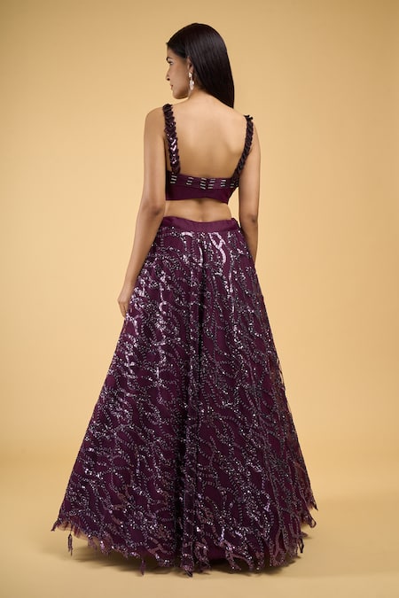 Samyukta Singhania Embroidered Lehenga Set 