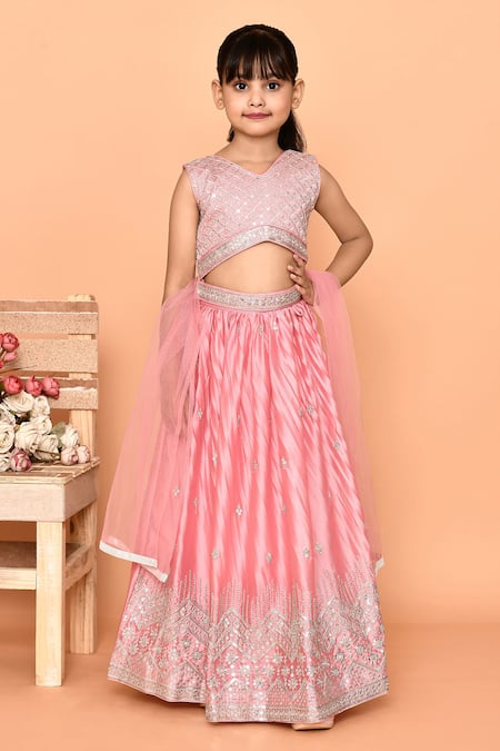 Samyukta Singhania Sequin Embroidered Lehenga Set 