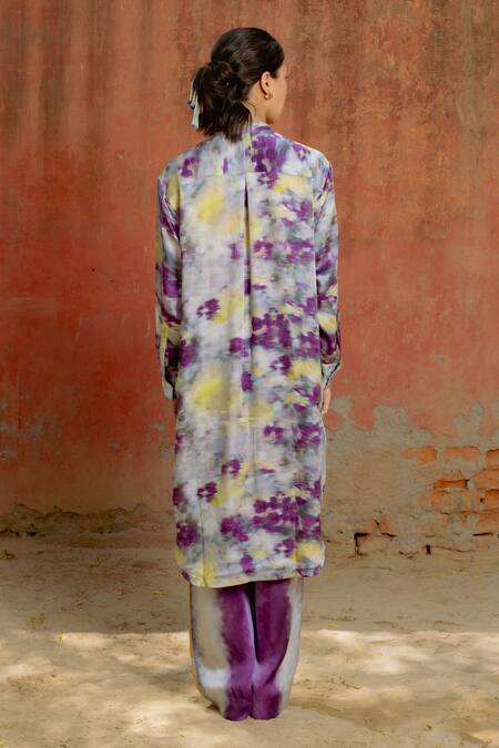 Raasa Aster Abstract Pattern Kurta With Pant 