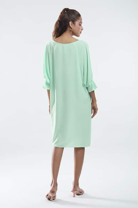 Mayank Anand Shraddha Nigam Plain Summer Dress 