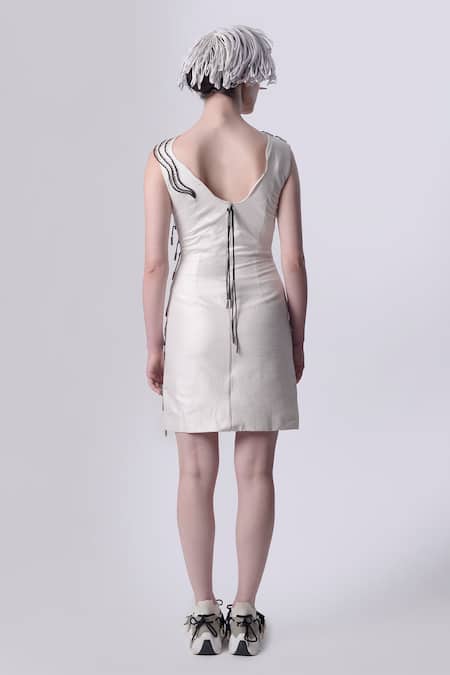 Nitin Bal Chauhan 3D Hand Embroidered Dress 