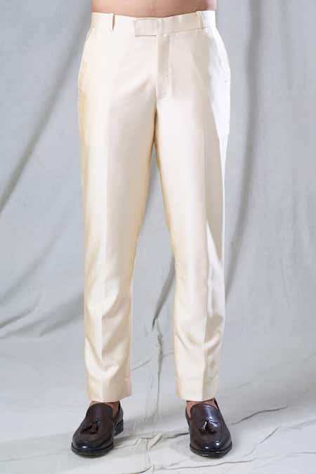 Arihant Rai Sinha_Blue Velvet, Terrycloth Sequins Embroidered Bandhgala And Pant Set _at_Aza_Fashions