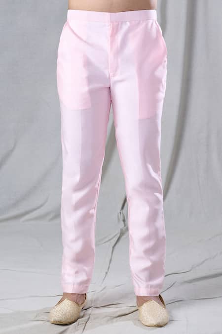 Arihant Rai Sinha Pink , Cotton, Satin Sequins Stripe Pattern Jacket And Kurta Set Online at Aza Fashions Arihant Rai Sinha_Pink , Cotton, Satin Sequins Stripe Pattern Jacket And Kurta Set _Online_at_Aza_Fashions