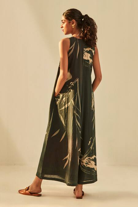 Kharakapas Twilight Floral Print Jumpsuit 