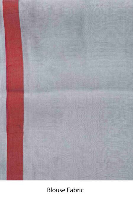 Zal From Benaras Green Chanderi Silk Striped Pure Saree With Unstitched Blouse Piece at Aza Fashions Zal From Benaras_Green Chanderi Silk Striped Pure Saree With Unstitched Blouse Piece _at_Aza_Fashions