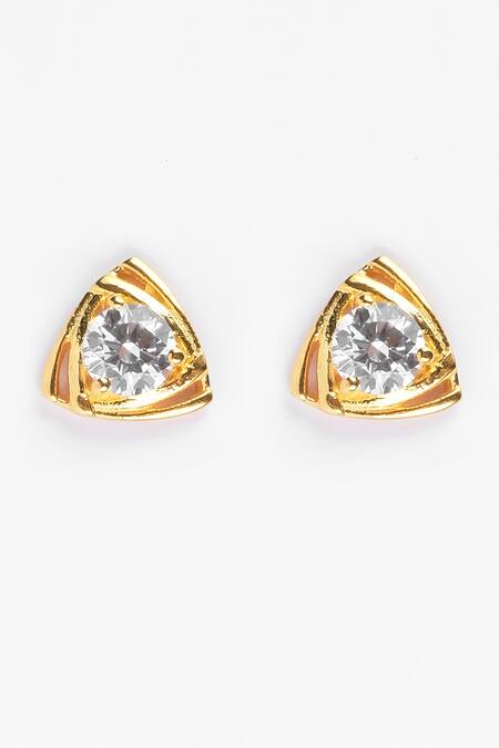 Buy Sica Jewellery Black Crystals Cubic Zirconia Embellished Studs Online at Aza Fashions Buy_Sica Jewellery_Black Crystals Cubic Zirconia Embellished Studs _Online_at_Aza_Fashions