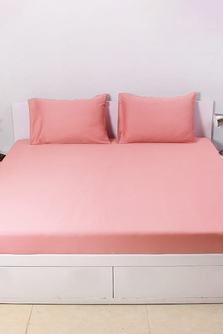 House This Shell Cotton King Bedsheet Set 