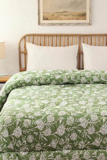 House This Genda Phool Motifs Single Comforter 