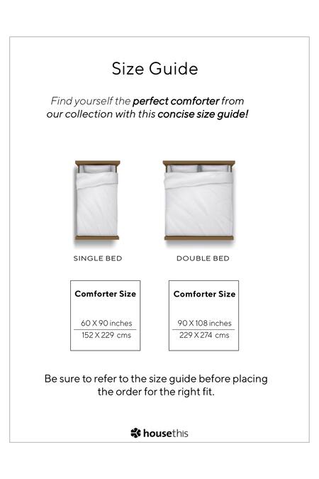 House This_Yellow 100% Cotton, Polyfill Printed Kullu Patti Ethnic Motifs Double Comforter_at_Aza_Fashions