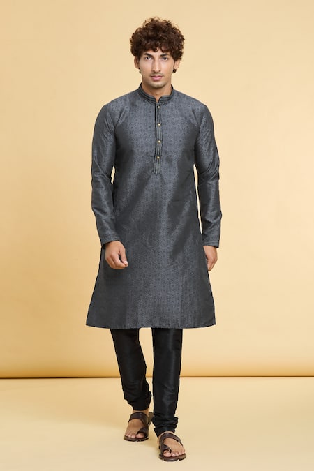 Arihant Rai Sinha Floral Star Pattern Kurta With Churidar 