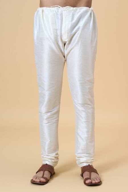 Buy Arihant Rai Sinha Blue Jacquard, Silk, Brocade Checkered Woven Kurta Buy_Arihant Rai Sinha_Blue Jacquard, Silk, Brocade Checkered Woven Kurta