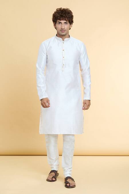 Arihant Rai Sinha Pink Jacquard, Silk, Cotton Crest Flora Woven Kurta With Churidar Online at Aza Fashions Arihant Rai Sinha_Pink Jacquard, Silk, Cotton Crest Flora Woven Kurta With Churidar _Online_at_Aza_Fashions