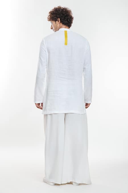 Anamika Khanna Artwork Print Short Kurta 