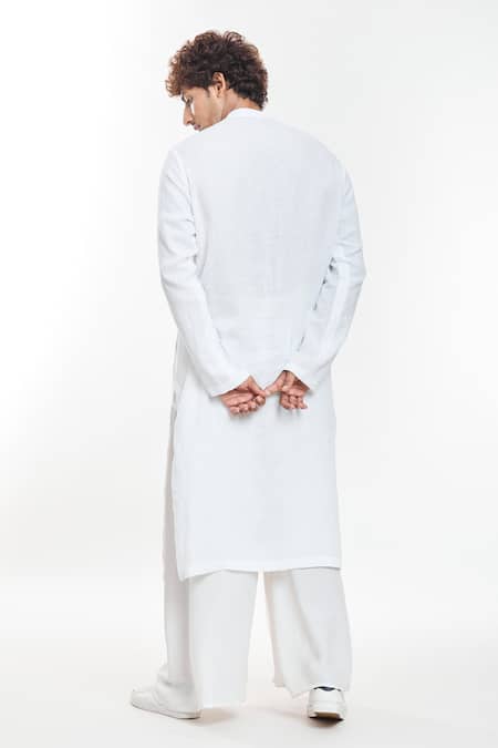 Anamika Khanna Abstract Artwork Print Kurta 