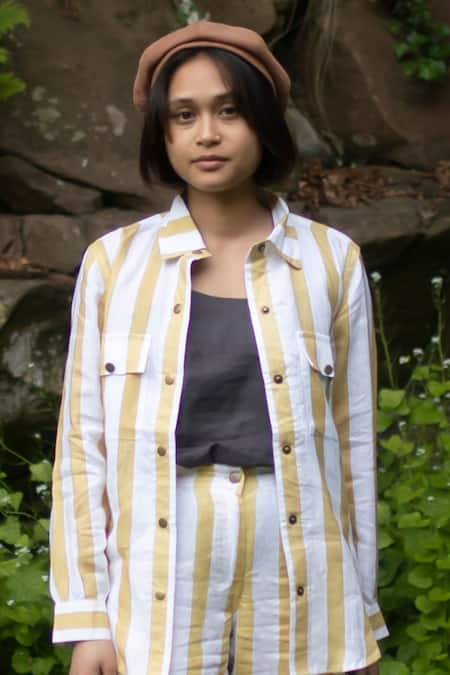 The Terra Tribe Arizona Striped Pattern Shirt 