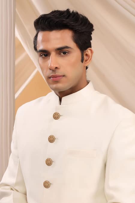 Cosa Nostraa Floral Blossom Carved 7 Pcs Buttons 