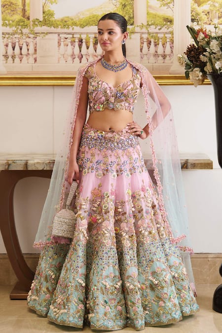 Shop Forever Noor Silver Beads Starry Embellished Bucket Bag at Aza Fashions Shop_Forever Noor_Silver Beads Starry Embellished Bucket Bag _at_Aza_Fashions