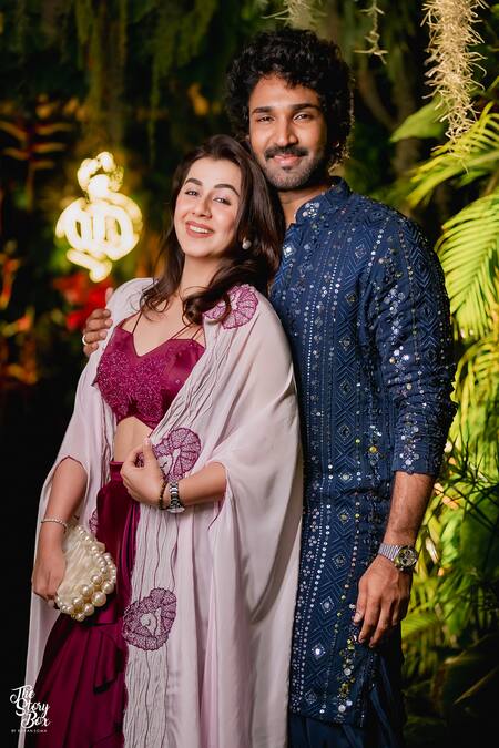 Buy Hilo Design Blue Georgette, Cotton Mirrors, Sequins, Embroidery Scrito Kurta Patiyala Set Online at Aza Fashions Buy_Hilo Design_Blue Georgette, Cotton Mirrors, Sequins, Embroidery Scrito Kurta Patiyala Set _Online_at_Aza_Fashions