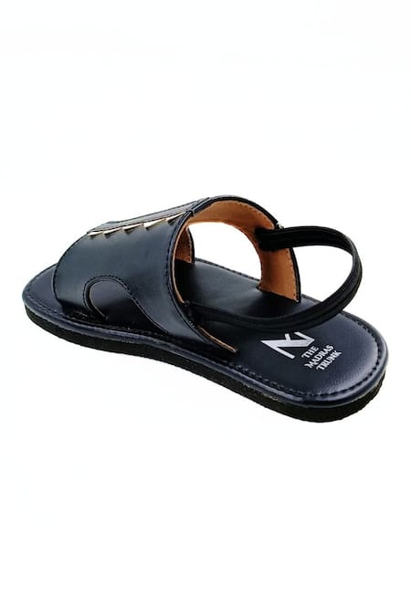 Buy The Madras Trunk Black Trex Prism Strap Sandals Buy_The Madras Trunk_Black Trex Prism Strap Sandals