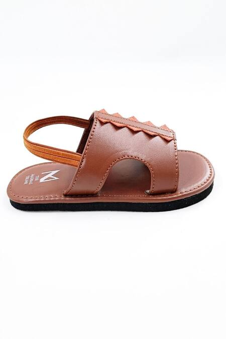Buy The Madras Trunk Brown Trex Rhino Prism Strap Sandals Buy_The Madras Trunk_Brown Trex Rhino Prism Strap Sandals