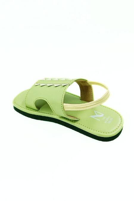 Buy The Madras Trunk Green Trex Sphinx Prism Strap Sandals Buy_The Madras Trunk_Green Trex Sphinx Prism Strap Sandals