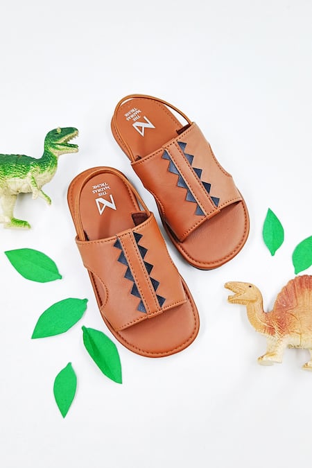 The Madras Trunk Trex Prism Strap Sling Back Sandals 