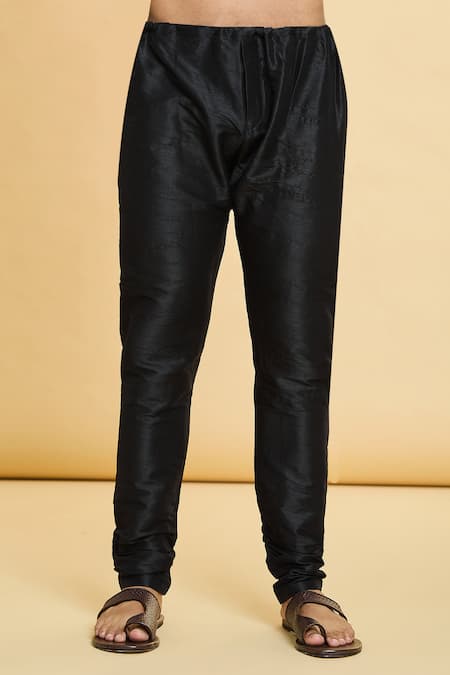 Buy_Arihant Rai Sinha_Grey Jacquard, Silk, Brocade Embroidery Sunrise Bloom Woven Kurta 