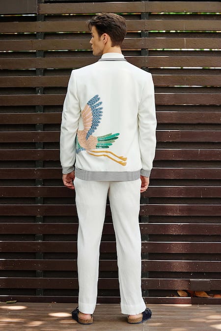 Nautanky Song Bird Bomber Jacket With Pant 