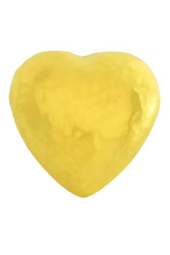 Arvino Gold Plated Recycled Bronze Chunky Textured Heart Ring Online at Aza Fashions Arvino_Gold Plated Recycled Bronze Chunky Textured Heart Ring _Online_at_Aza_Fashions