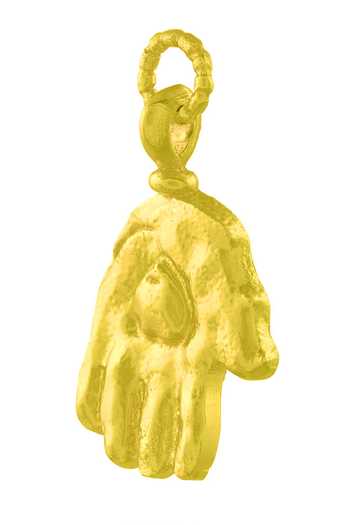 Arvino_Gold Plated Amor Amulet Charm _Online_at_Aza_Fashions