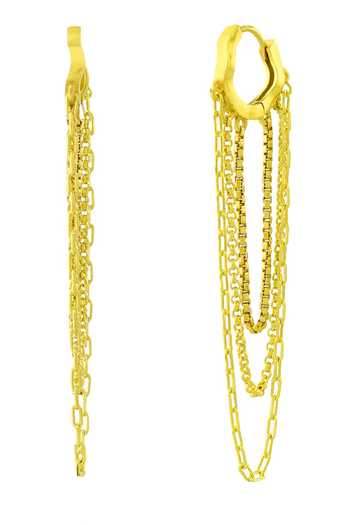 Arvino Multi Drop Chain Huggies 