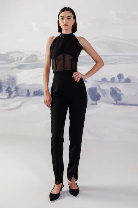 Orthodox Flared Plain Trouser 