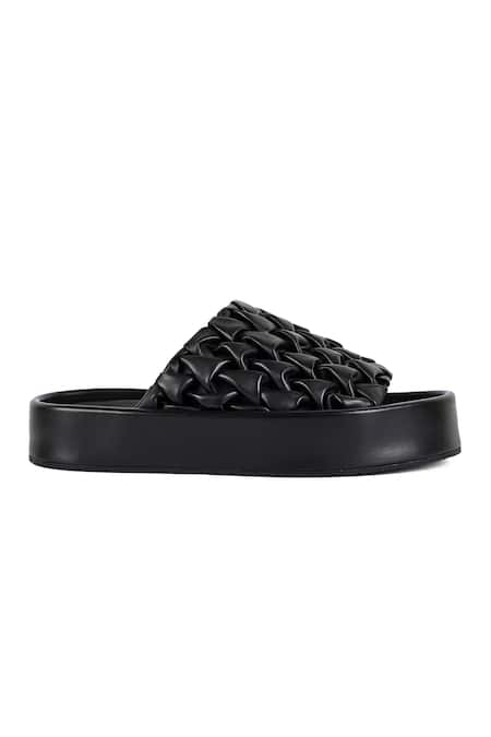 Jvam_Black Athena Solid Wedges_Online_at_Aza_Fashions