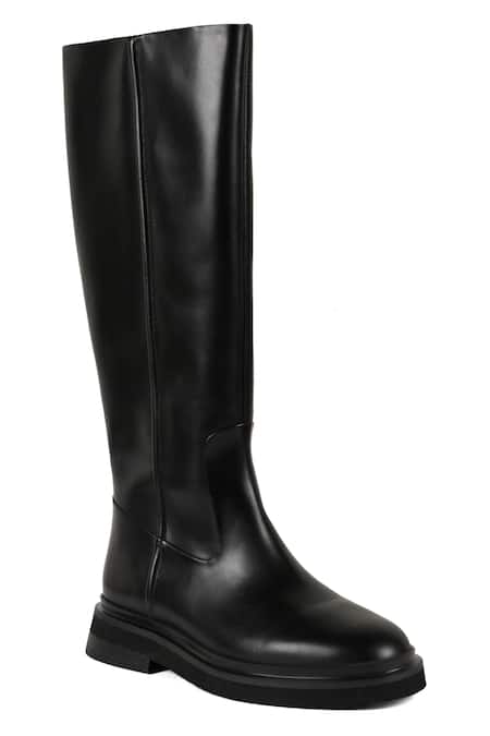 JVAM Black Everlee Solid Long Boots